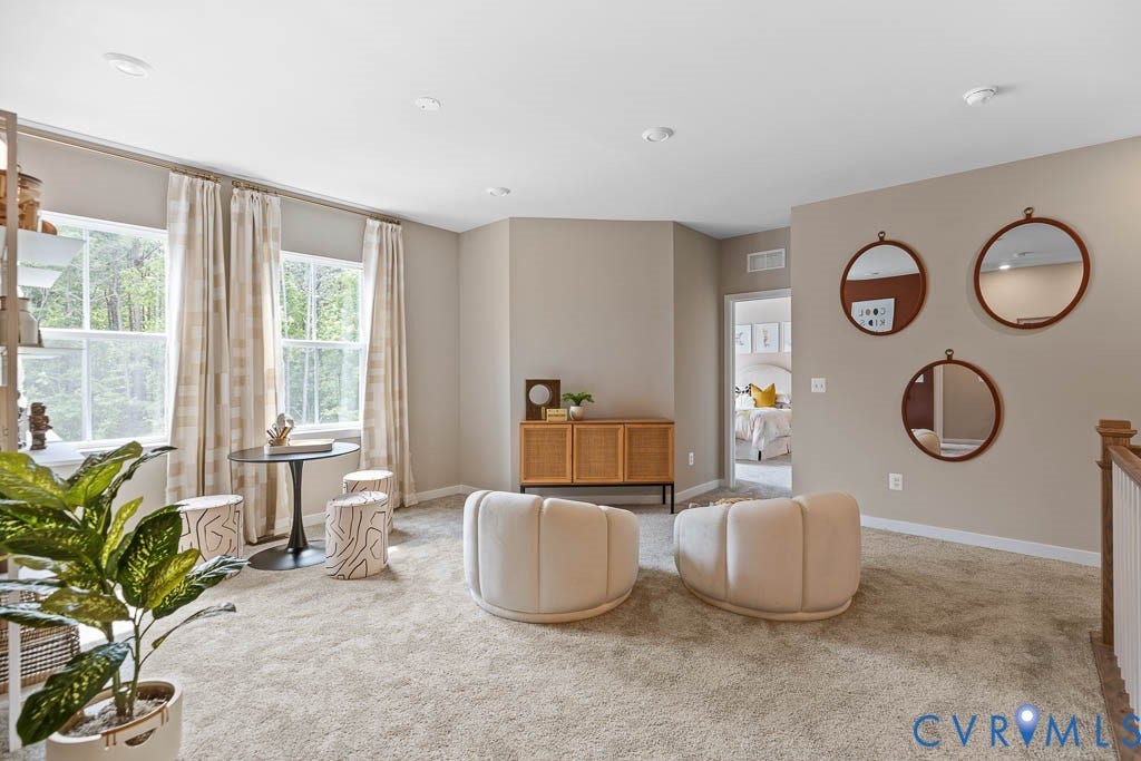 16074 Greenhart Drive, Chesterfield, VA 23832 Plush carpeted flooring, neutral wall tones, and recessed ceiling lighting
