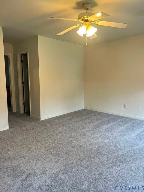 11419 Courthouse Acres Drive, Midlothian, VA 23114 Spacious room with light-colored walls and plush gray carpeting