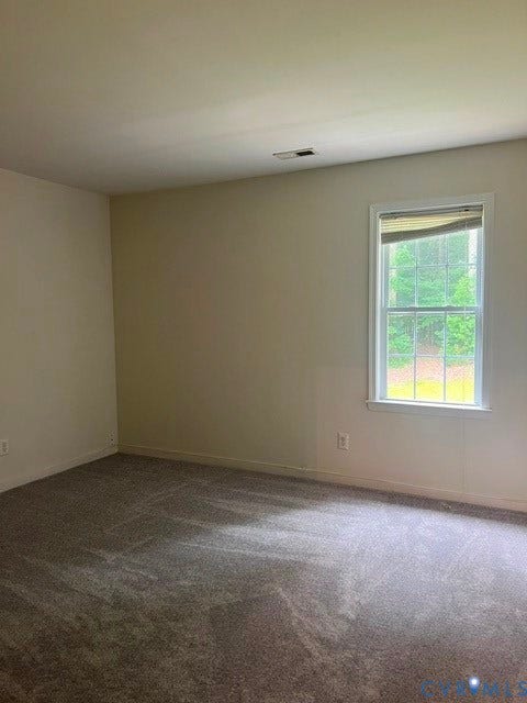 11419 Courthouse Acres Drive, Midlothian, VA 23114 Carpeted room featuring a single window and neutral wall finishes