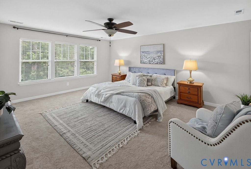 7401 Nicklaus Circle, Moseley, VA 23120 Wall-to-wall carpeting and neutral wall tones