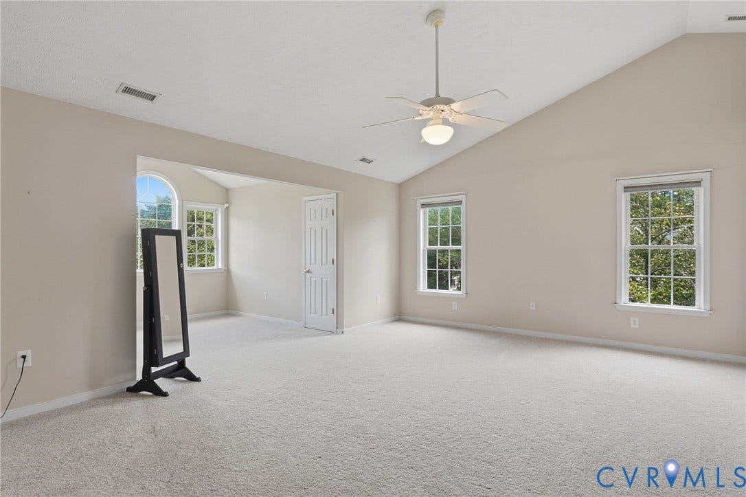 2 walk-in closets and spacious primary bath