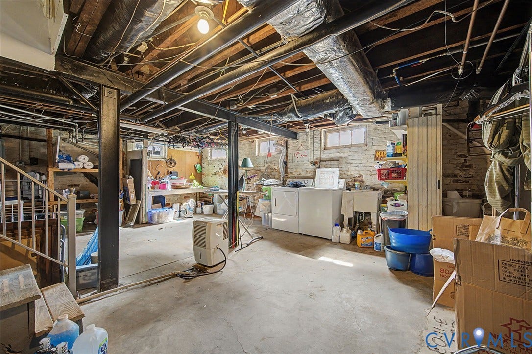 Shared Basement & Laundry Room