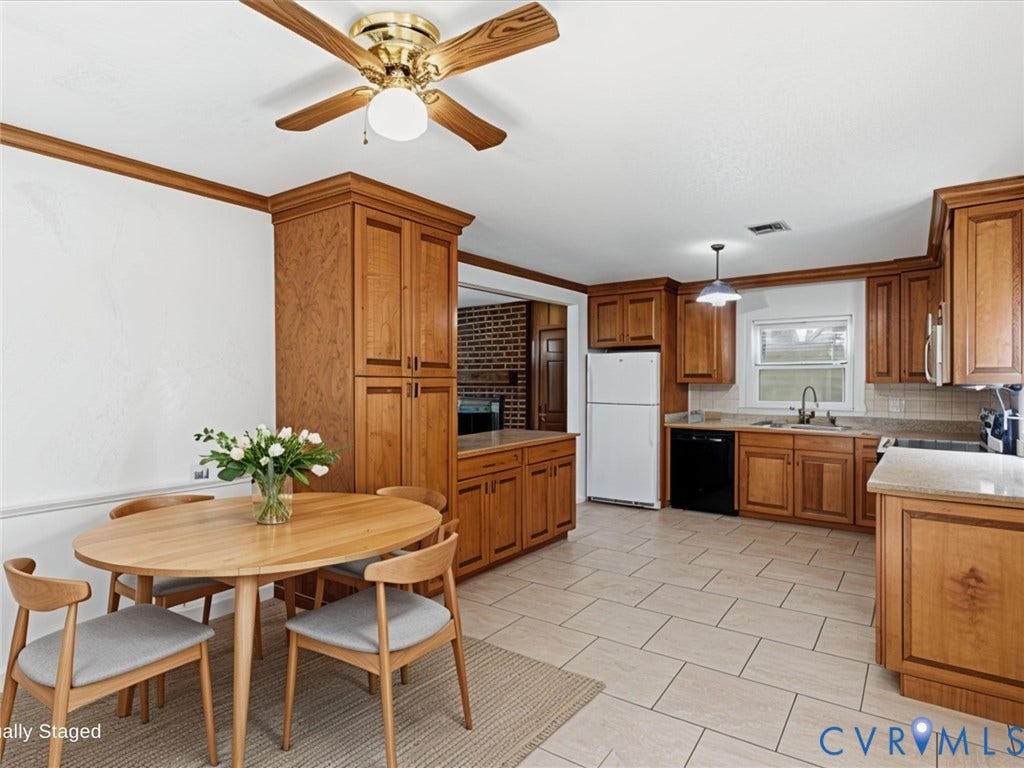 2301 Raymond Avenue, Henrico, VA 23228 Featuring Custom Solid Wood Cabinets!