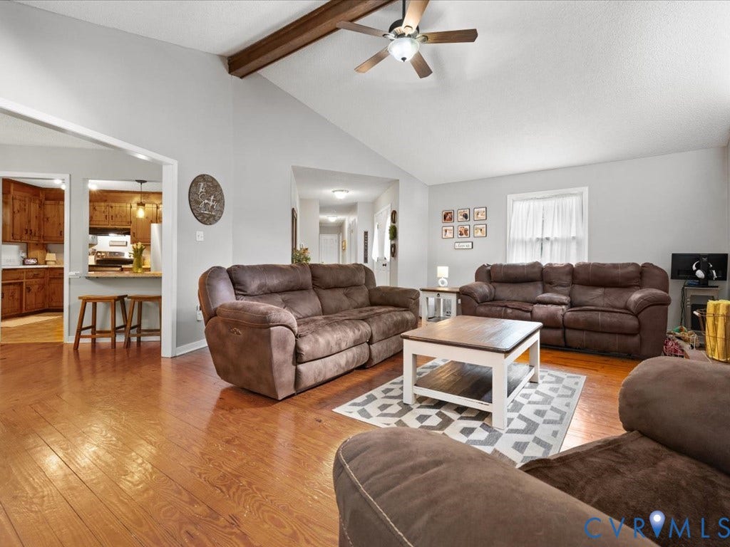 12724 S Chester Road, Chesterfield, VA 23831 Open floorplan to the Dining Room and Kitchen