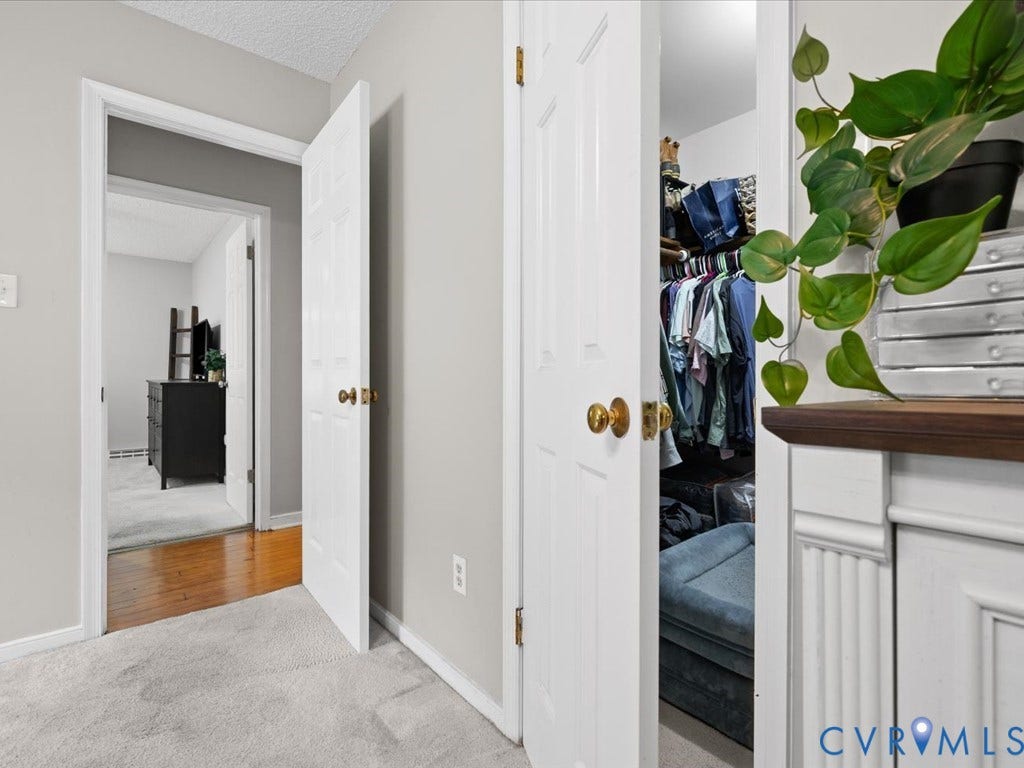 12724 S Chester Road, Chesterfield, VA 23831 Large closet in the primary bedroom