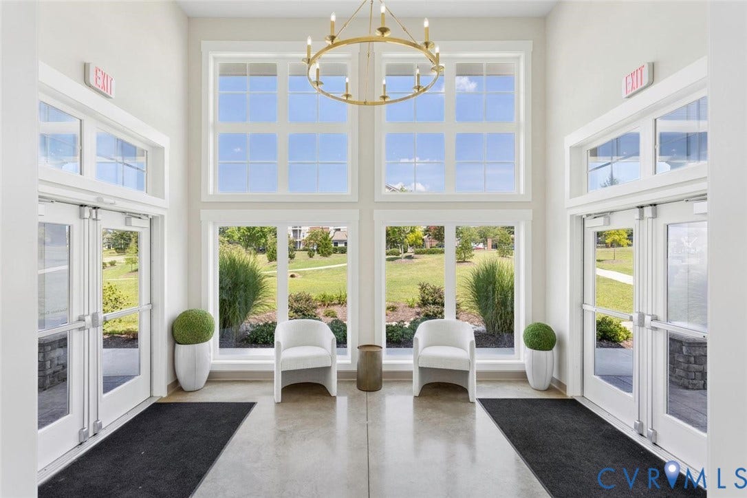 Luxury Clubhouse that is spacious and available for resident use.