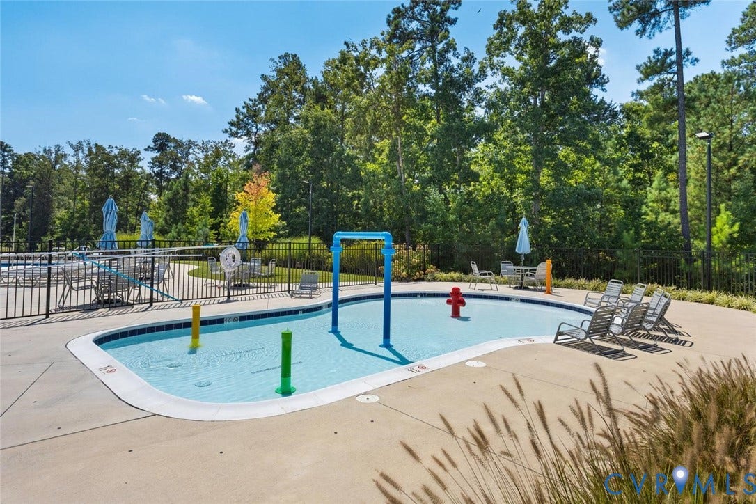 Featuring a children's splash pad.