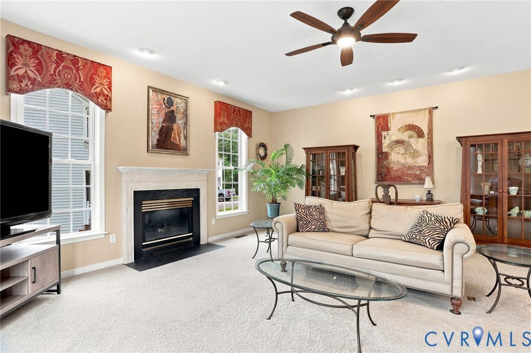 5712 Stephens Point Court, Stephens Point, Chester, VA 23831 Another view of the generously sized family room.