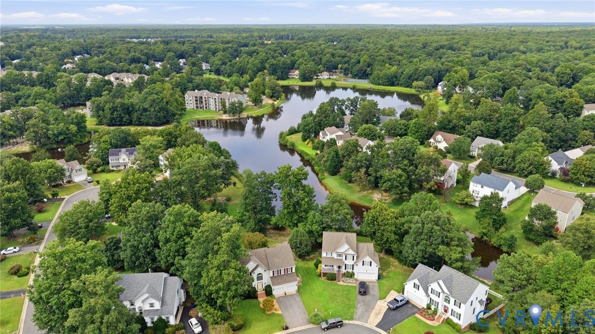 5712 Stephens Point Court, Stephens Point, Chester, VA 23831 This home has direct water views of the lake!