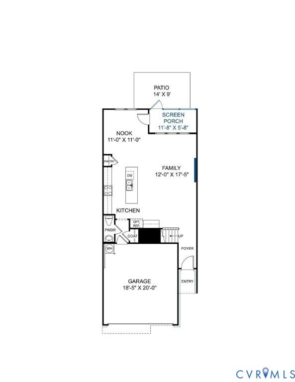 17324 Alana Drive, Moseley, VA 23120 First Floor