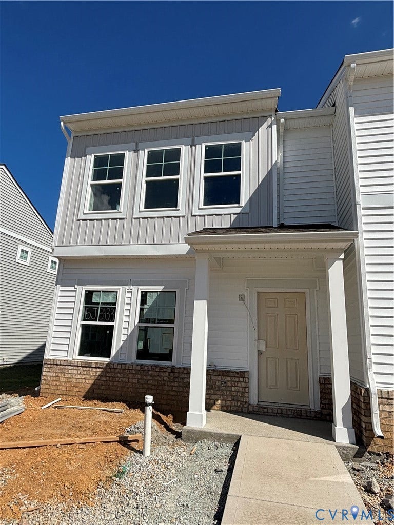 3433 Broadwick Road, Richmond, VA 23234 The Gates is well underway! Here's a sneak peek of the end unit townhome.
