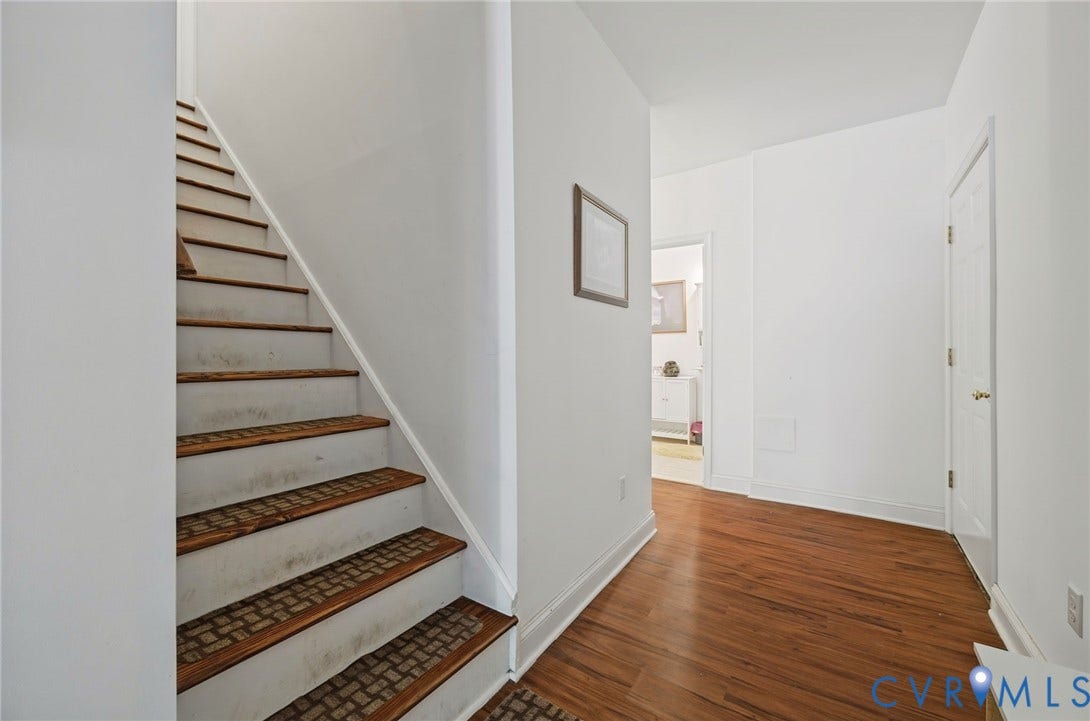 1577 Moody Town Road, Bumpass, VA 23024 Wood-finish flooring throughout the hallway