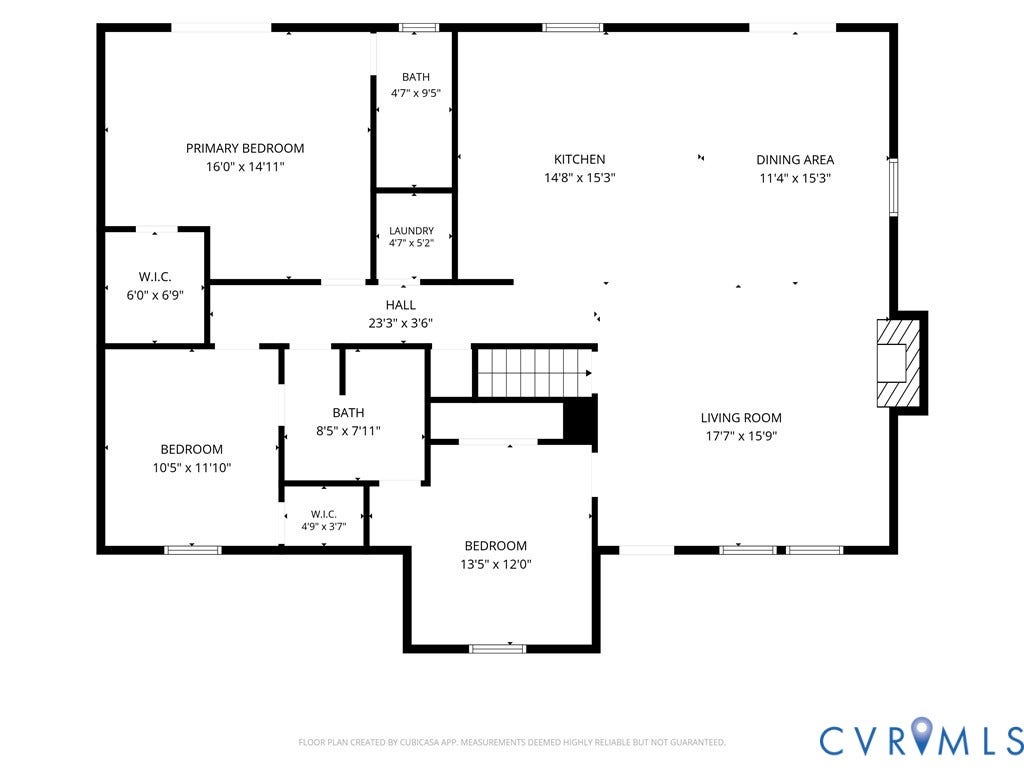 1577 Moody Town Road, Bumpass, VA 23024 Floor plan
