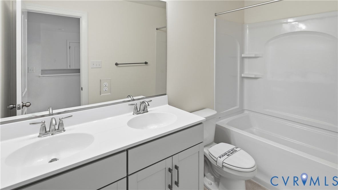 3911 Jett Court, Olivers Trail, Gum Spring, VA 23065 This home is MOVE-IN READY! The photo represents the actual home.