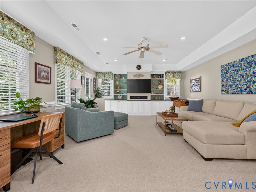 4007 College Valley Court, Henrico, VA 23233 Amazing Flex space! Media room/Playroom/Additional Den