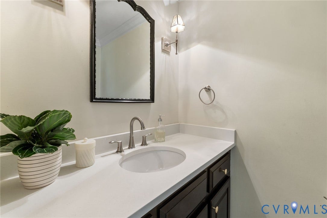 Renovate 1/2 Bath Off Foyer and Entrance