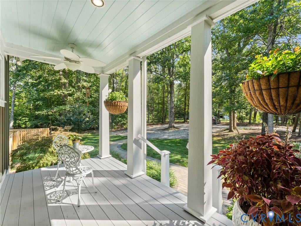 3964 Maidens Road, Beautiful Powhatan County, Powhatan, VA 23139 3 PORCHES