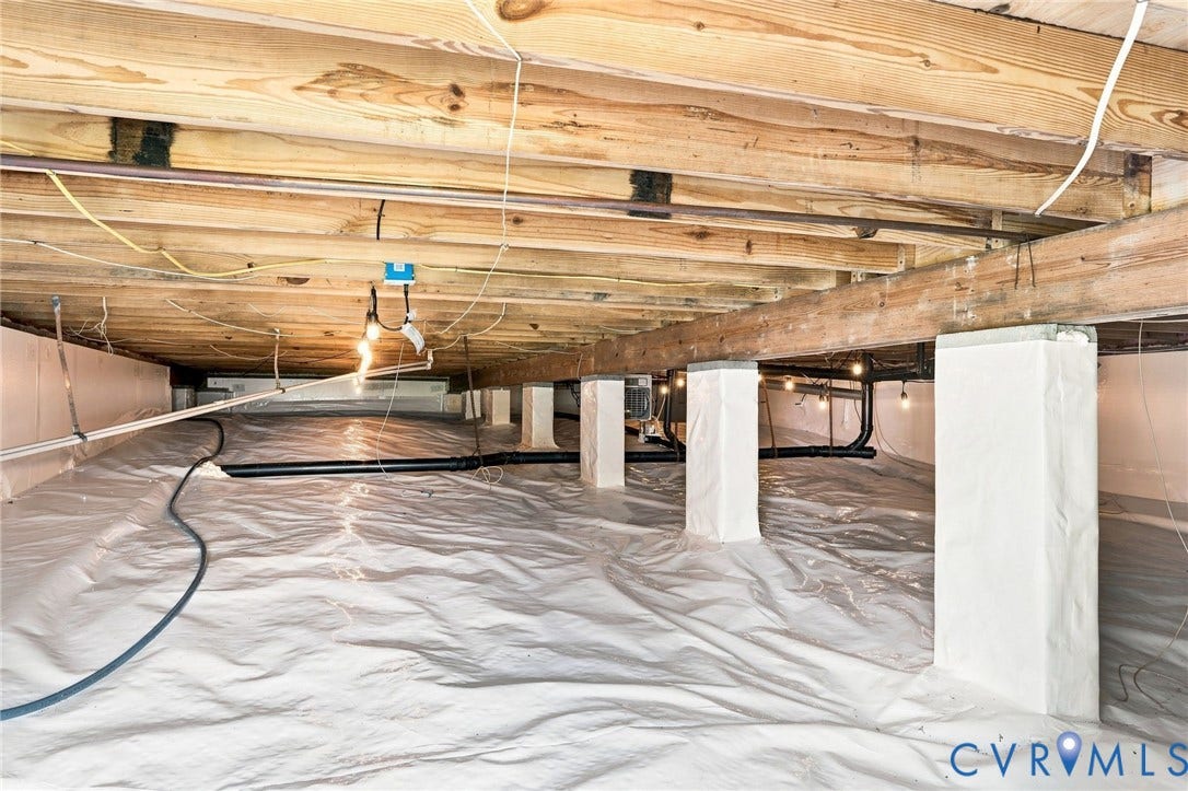 3130 Gregwood Road, Midlothian, VA 23112 Encapsulated Crawl Space
