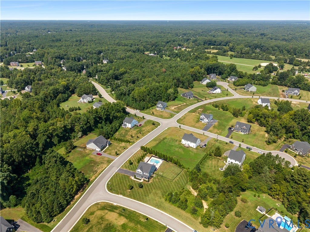 11707 Amara Drive, Chester / Highlands Golf Club, Chesterfield, VA 23838 Residential properties with varied lot sizes, asphalt streets, and mature trees