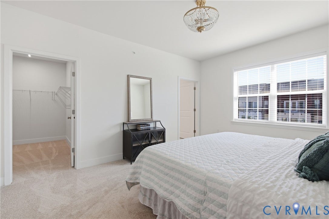 2010 Libbie Lake West Street, #B, Libbie Mill - Midtown, Henrico, VA 23230 Spacious walk-in closet and en-suite