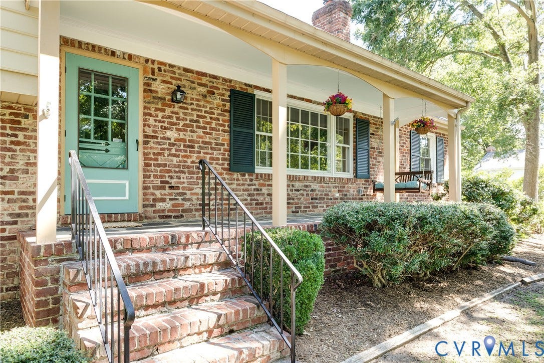 Country front porch