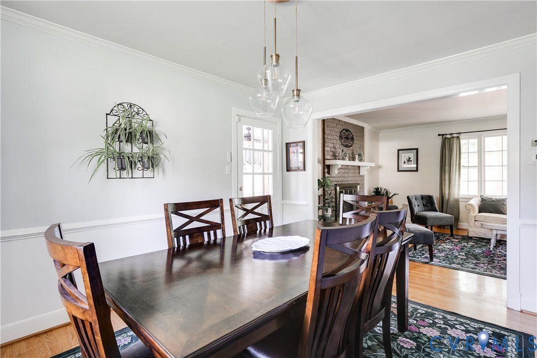 Open to living room