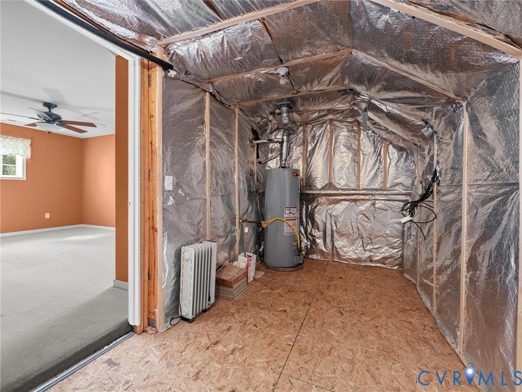 3824 Coles Point Way, Glen Allen, VA 23060 Walk-In Attic accessed through bonus room
