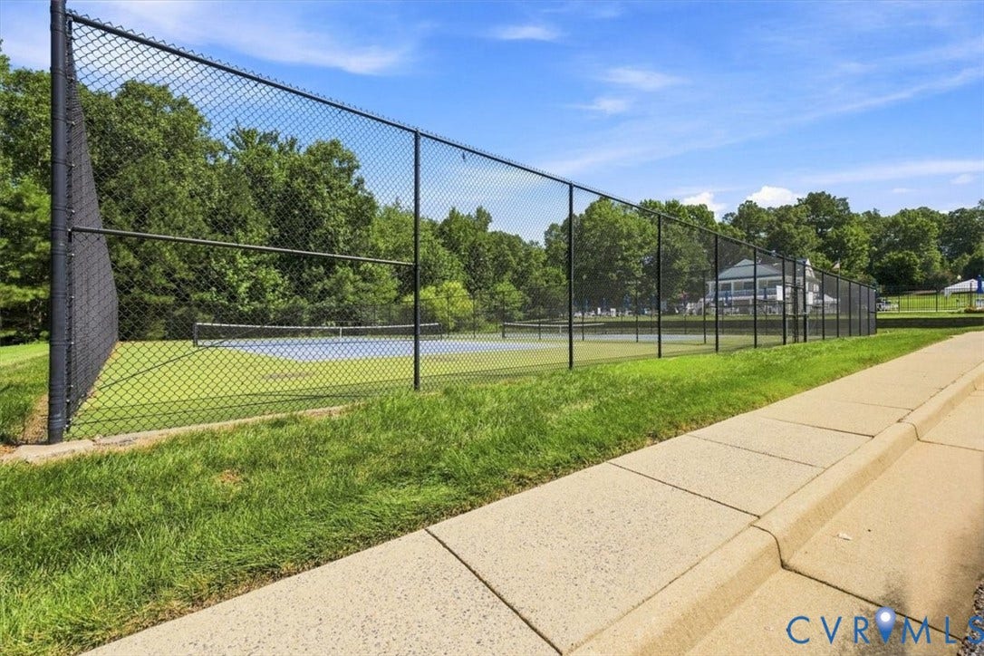 Tennis courts