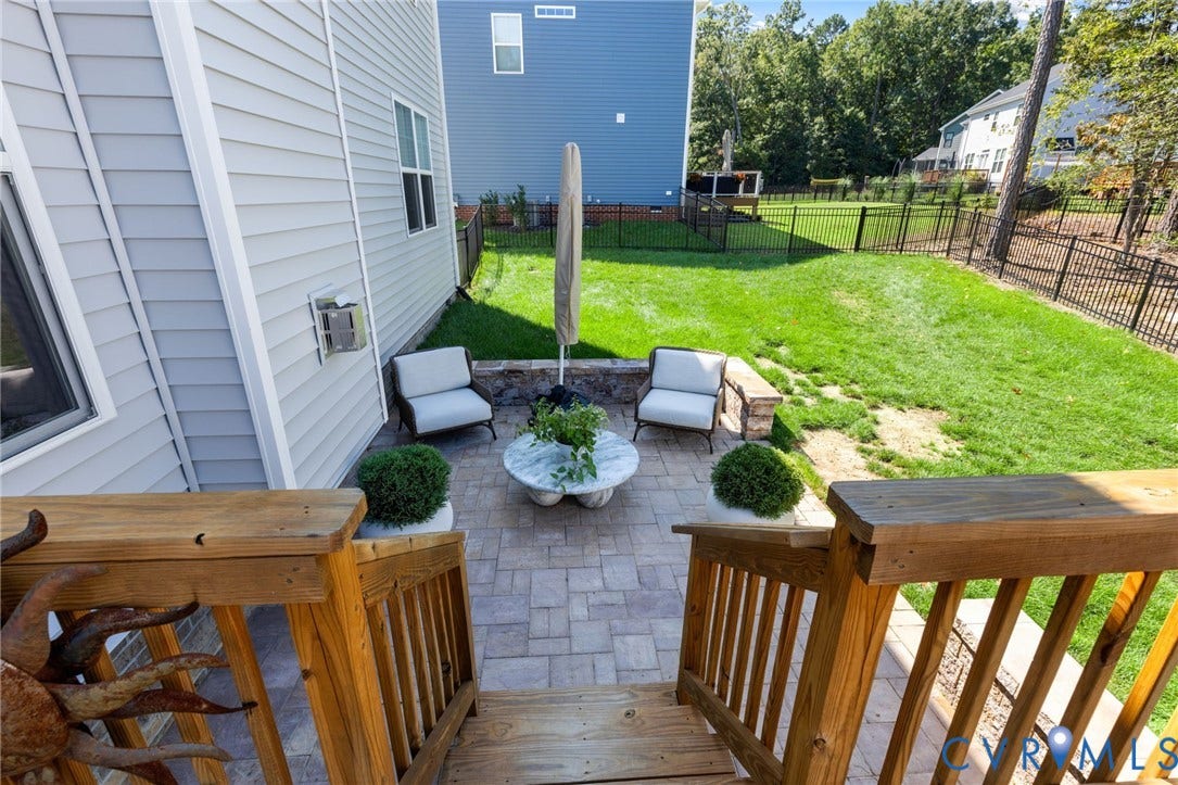 12906 Craftsbury Court, Midlothian, VA 23112 Custom-paver patio