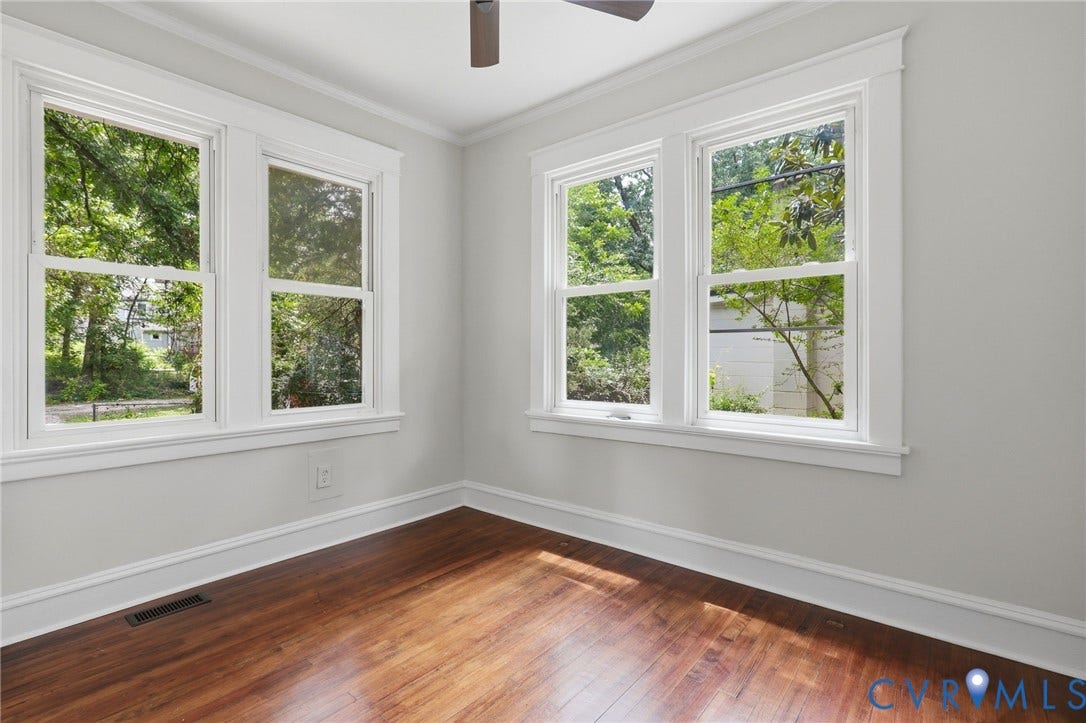 1815 Carlisle Avenue, Richmond, VA 23231 Hardwood flooring with a rich finish