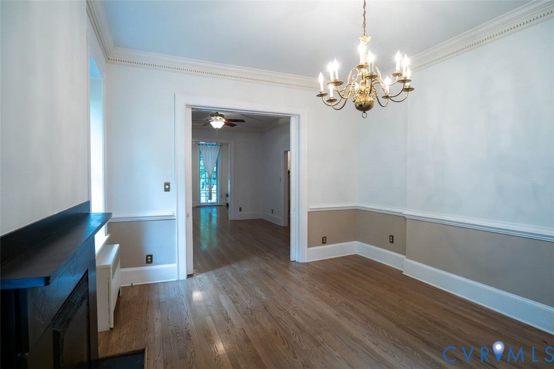 1403 Grove Avenue, The Fan, Richmond, VA 23220 Dinning Room