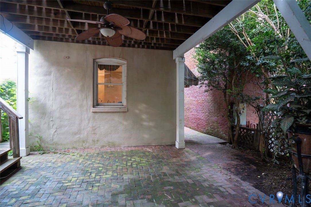 1403 Grove Avenue, The Fan, Richmond, VA 23220 Covered Patio