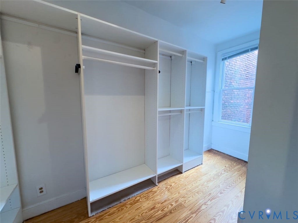 1403 Grove Avenue, The Fan, Richmond, VA 23220 Walk in Closet