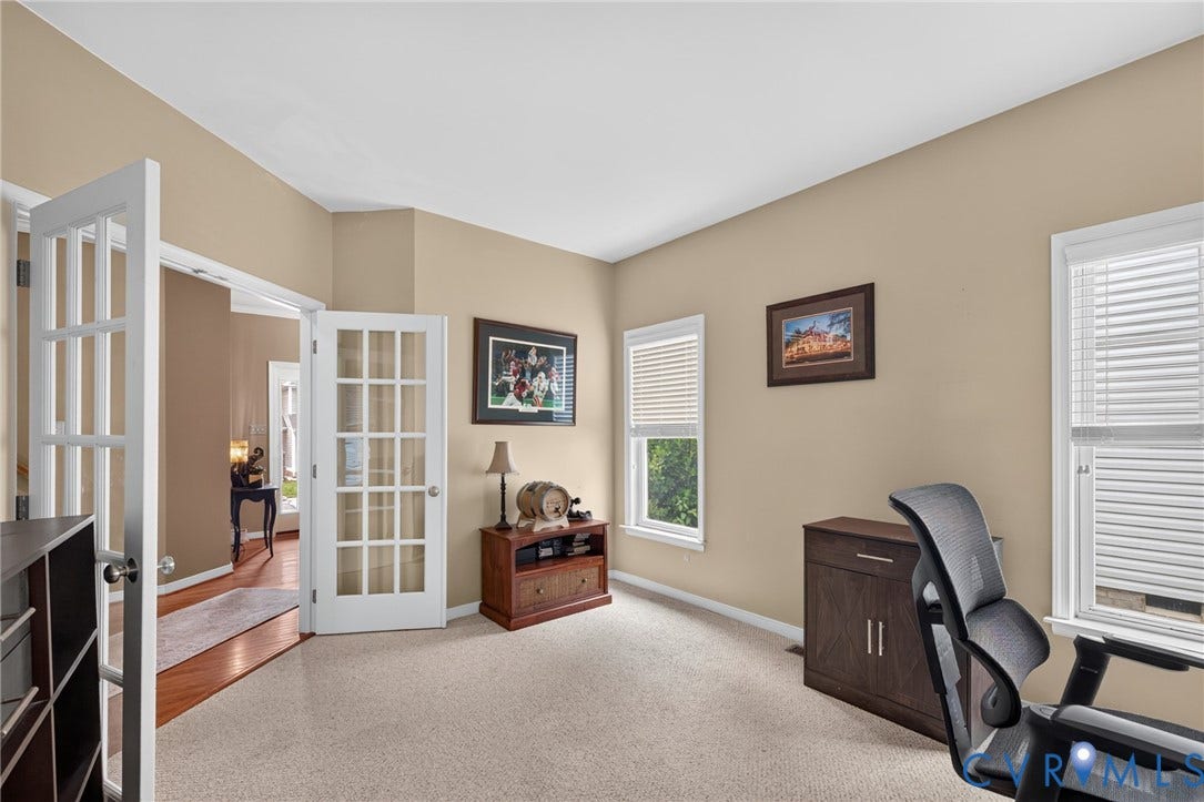 937 Gorham Court, Midlothian, VA 23114 Spacious home office, or living room