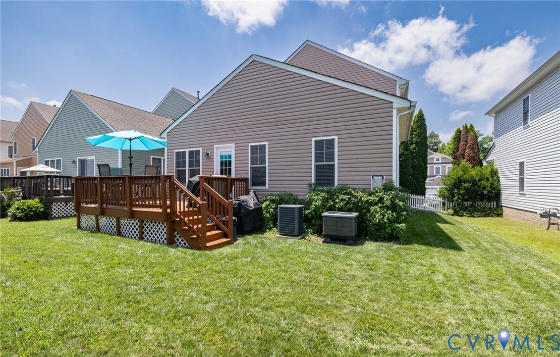 937 Gorham Court, Midlothian, VA 23114 Backyard