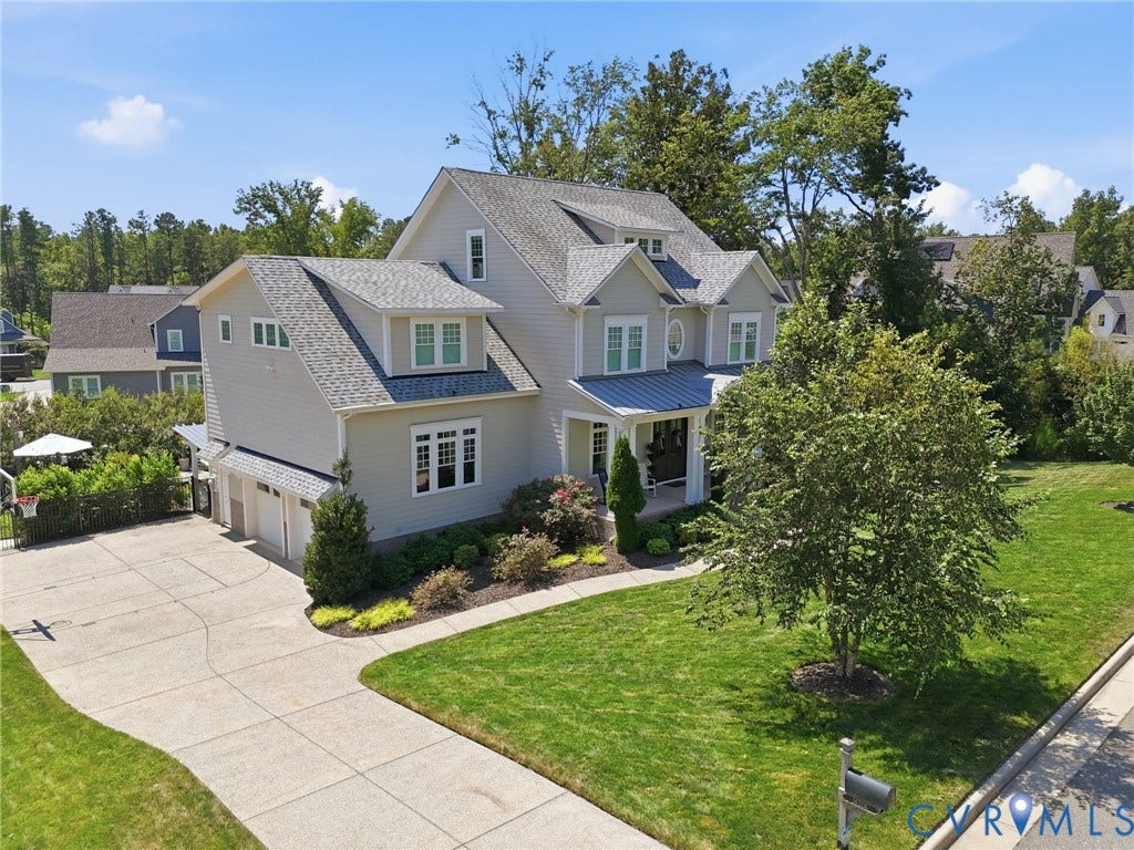 16206 Mitchells Mill Court, Midlothian, VA 23112 2.5 car garage with pedestrian door.