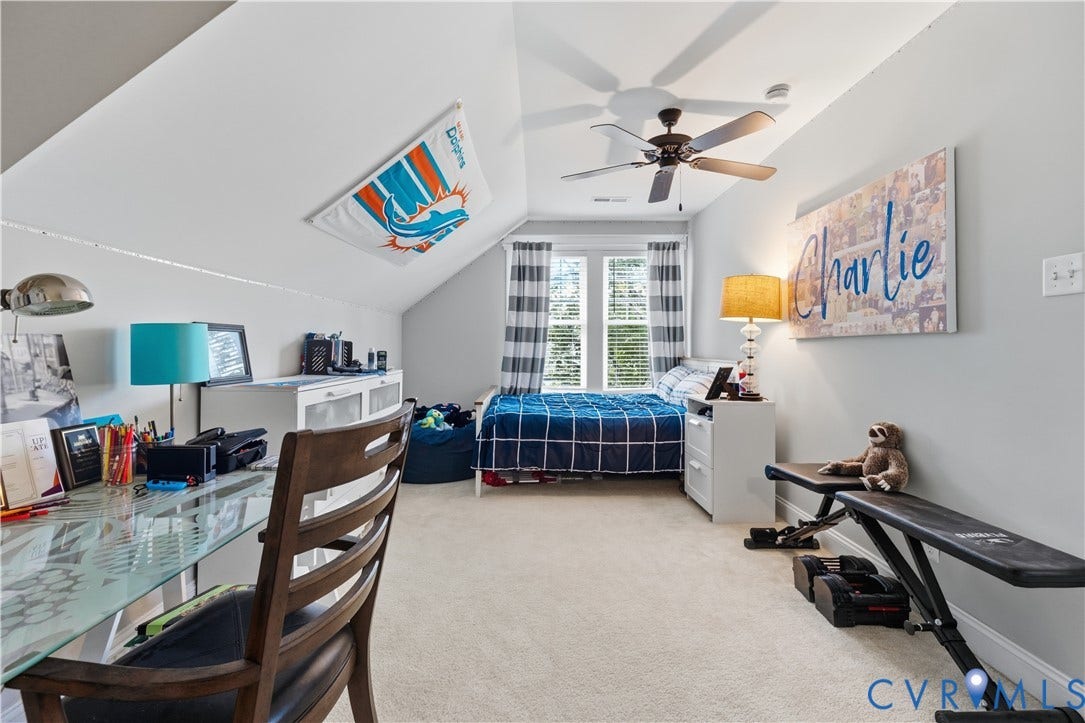 16206 Mitchells Mill Court, Midlothian, VA 23112 3rd floor bedroom with private ensuite.