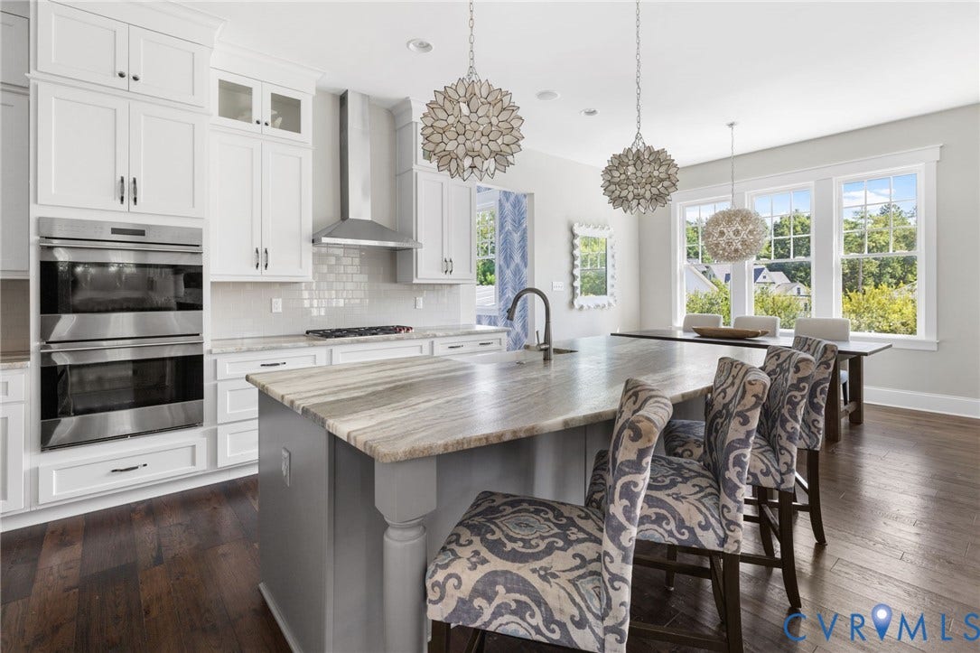 16206 Mitchells Mill Court, Midlothian, VA 23112 Elevated cooking with Wolf gas cooktop.