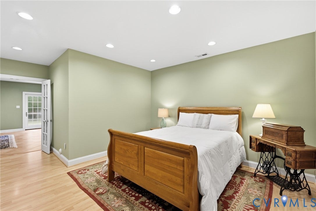 2431 Magnolia Ridge, Michael L Parrish, Maidens, VA 23102 Basement level bedroom with direct access to recreation room