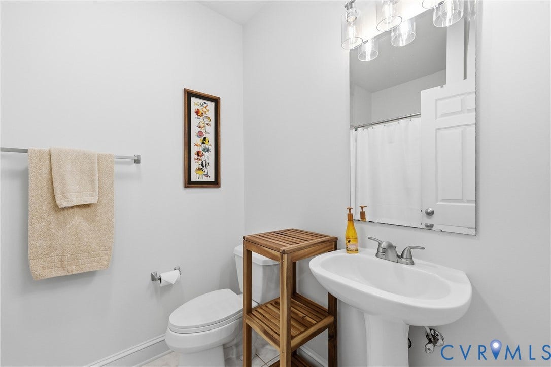 2431 Magnolia Ridge, Michael L Parrish, Maidens, VA 23102 Full bathroom in basement with combination tub and shower