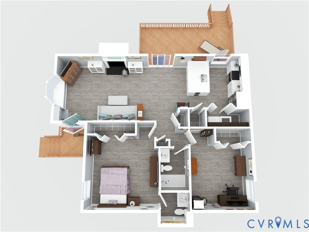 10138 Alberta Circle, Chesterfield, VA 23832 Floor plan - 3D