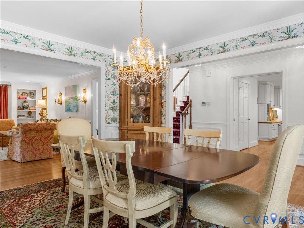 500 Kilmarnock Drive, Collegiate Area, Henrico, VA 23229 Hardwood flooring extends throughout