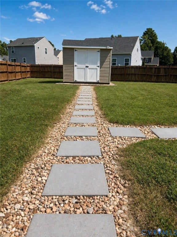 Stone Walk Way