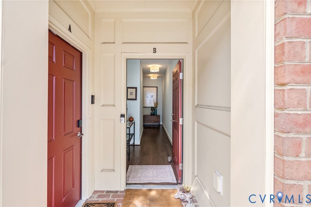 Covered front entry