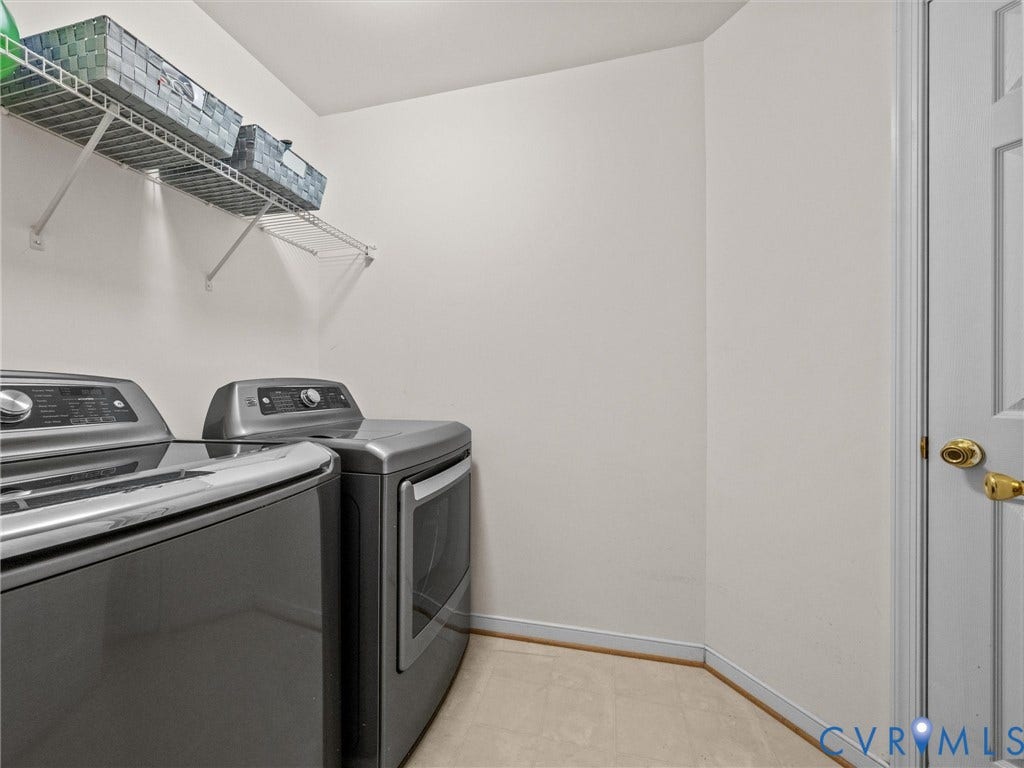 9391 Roseland Court, Someset, Mechanicsville, VA 23116 Second floor laundry