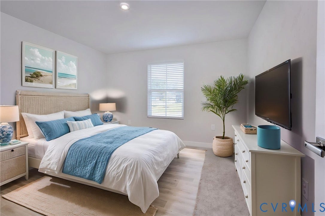 200 Franklins Tower Bend, Waller Mill Heights, Williamsburg, VA 23185 Bedroom 3 Staged