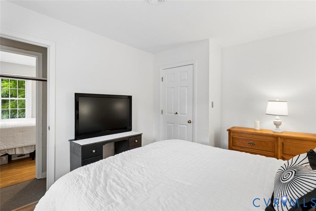13911 Deer Thicket Lane, Midlothian, VA 23112 Bedroom #2 and #3 both have closets that connect rooms - great for small children or easily can be sheetrocked over.