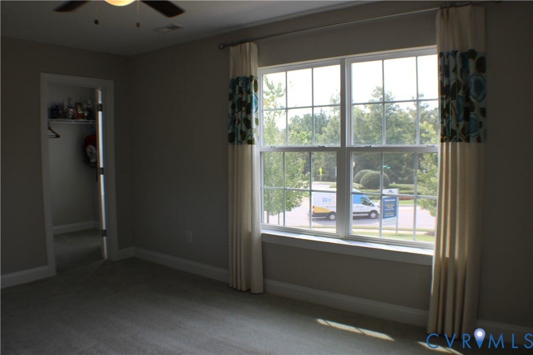 7016 Hawser Lane, Watermark, North Chesterfield, VA 23234 Generous size second bedroom w/ tons of natural & large walk in closet!