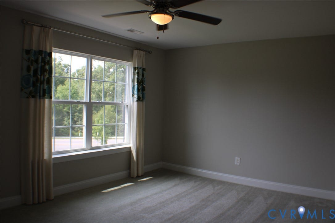 7016 Hawser Lane, Watermark, North Chesterfield, VA 23234 Generous size second bedroom w/ tons of natural & large walk in closet!