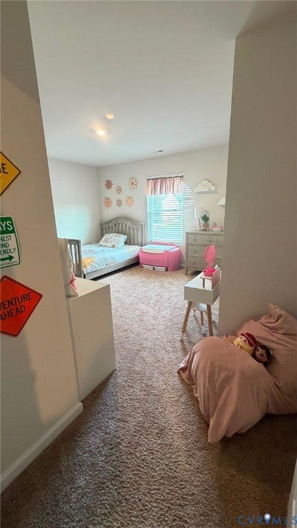 Carpeted flooring